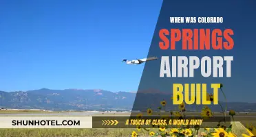 History of Colorado Springs Airport: When It Was Built