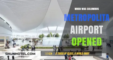 Columbus Metropolitan Airport's Opening: A Historical Overview