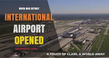 Detroit International Airport's Historic Opening: A Timeline of Its Inauguration