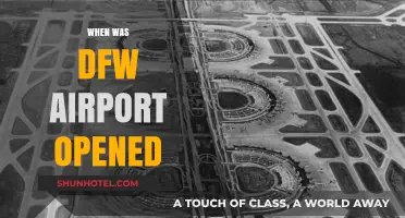 The Historic Opening of DFW Airport: A Timeline Revealed