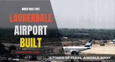 Fort Lauderdale Airport: A Historical Overview