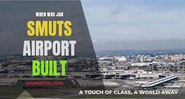 History of Jan Smuts Airport: Built in the..