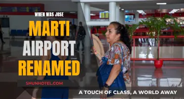 The Evolution of José Martí Airport's Name