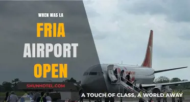 La Fría Airport's Opening: A Historical Overview of Its Inauguration