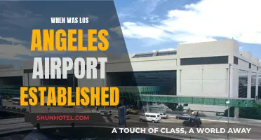 The Inception of Los Angeles Airport: A Historical Overview