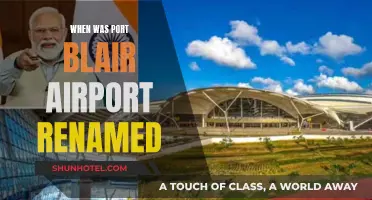 Port Blair Airport: A Name Change History