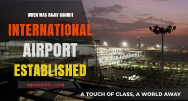 Rajiv Gandhi International Airport: A Look at Its Establishment Year