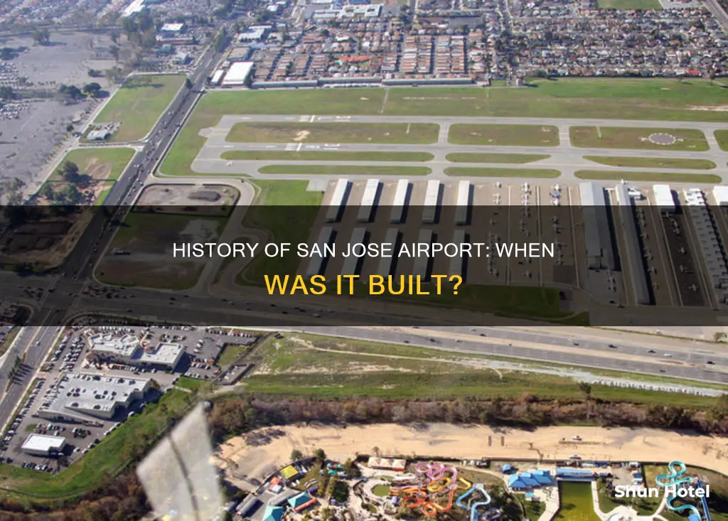 when was san jose airport built