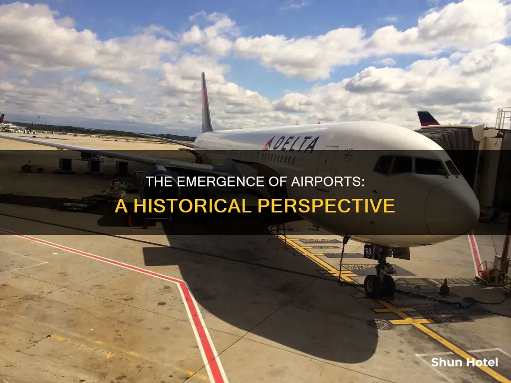when was the first airport invented
