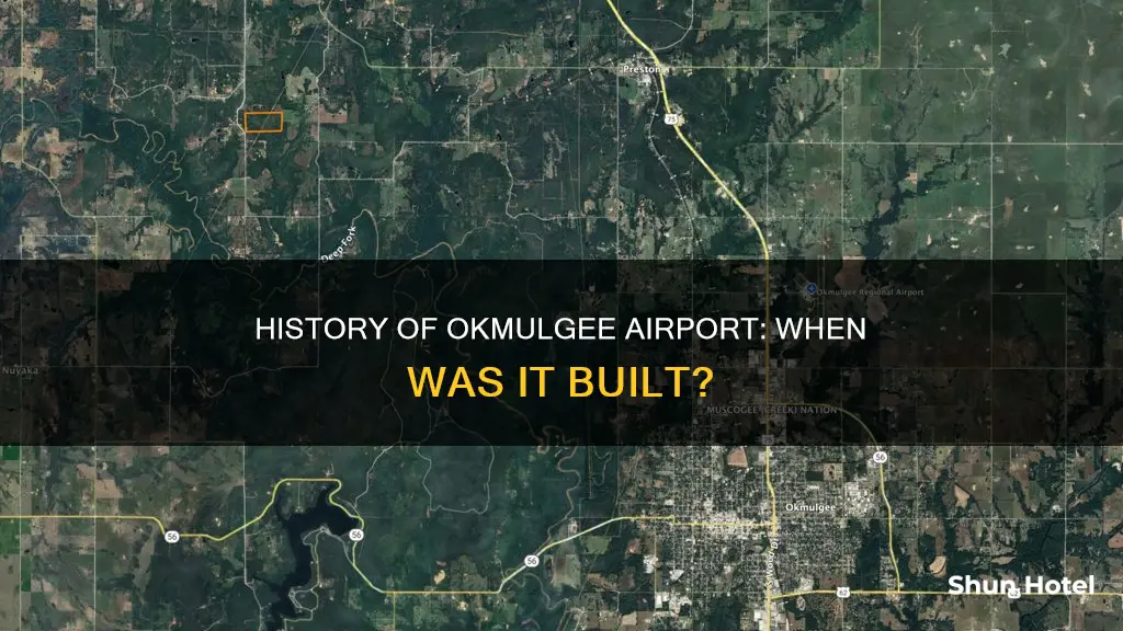 when was the okmulgee airport built