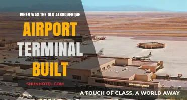 Unveiling the History: Albuquerque's Old Airport Terminal Construction