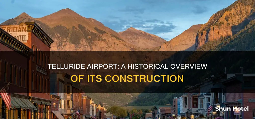 when was the telluride airport built
