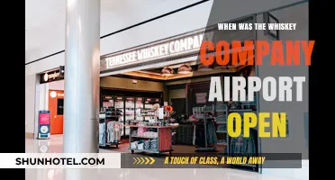 Whiskey Company Airport: Unveiling the Opening Date and History