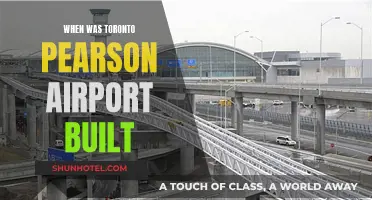 The Evolution of Toronto Pearson Airport: A Historical Overview