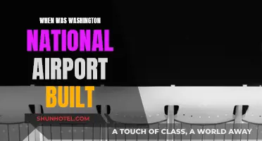The Evolution of Washington National Airport: A Historical Overview
