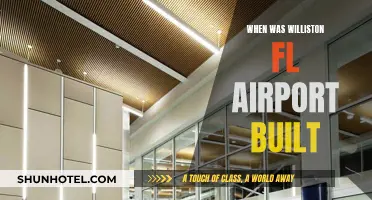 History of Williston, Florida: Airport Construction and Development