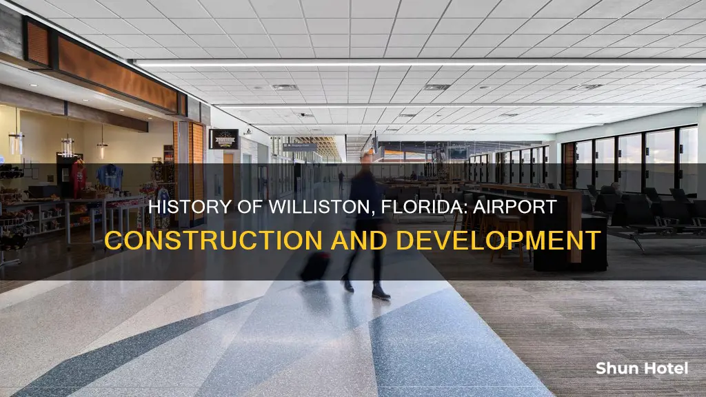 when was williston fl airport built
