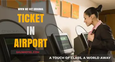 Getting Your Original Ticket at the Airport: Tips and Insights