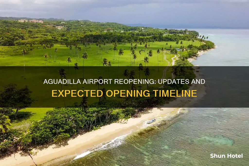 when will aguadilla airport open