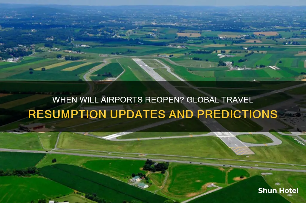 when will airports open back up