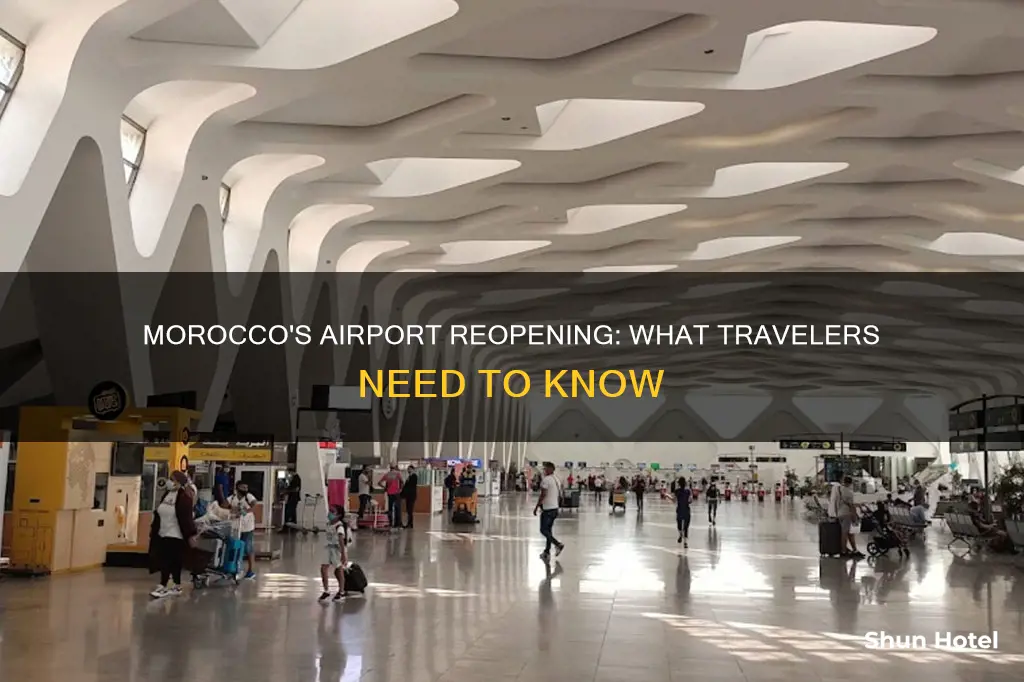 when will airports reopen in morocco