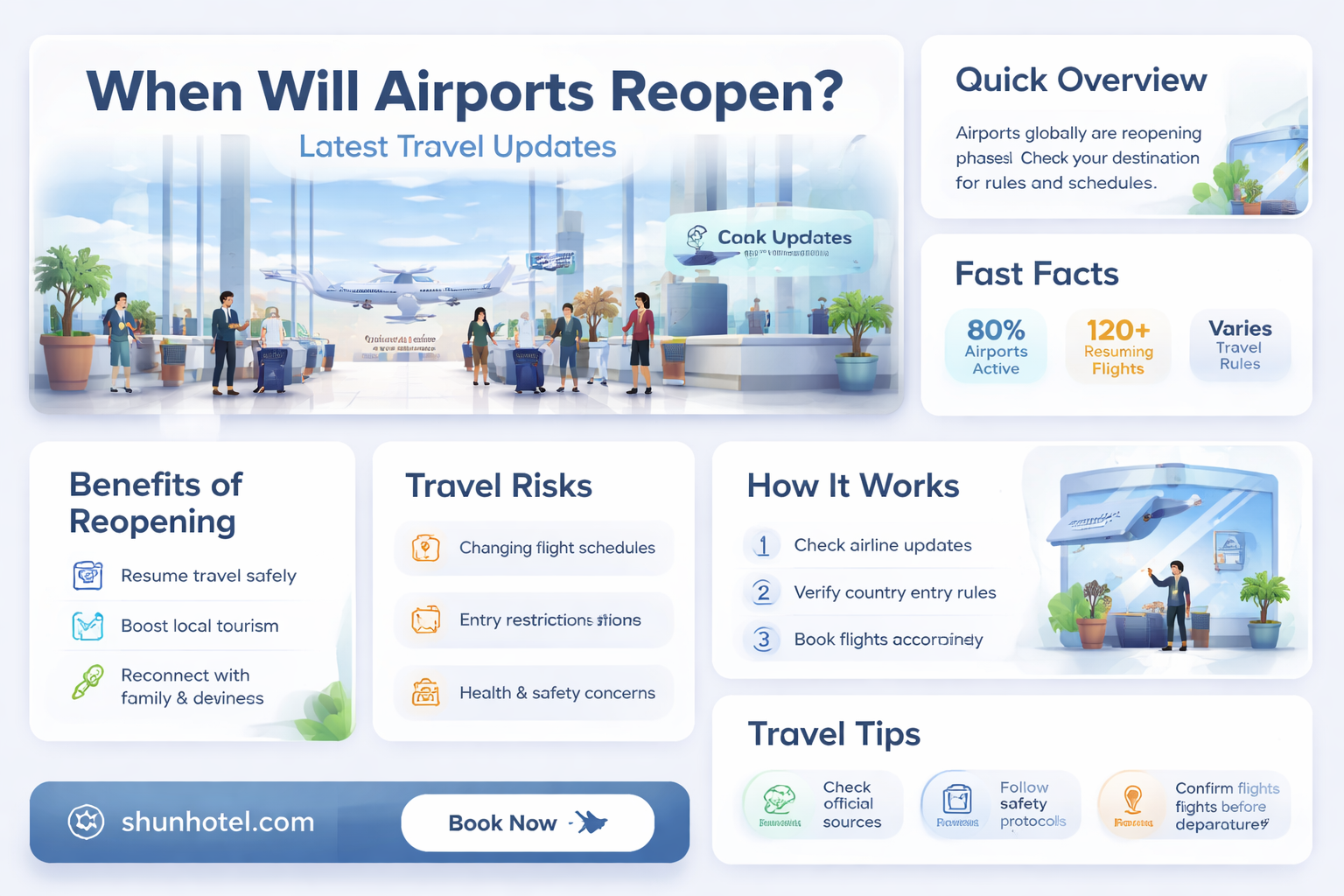 are airports opening soon