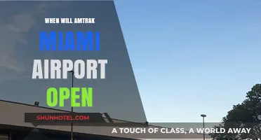 Amtrak Miami Airport Station: Anticipated Opening Date and Updates