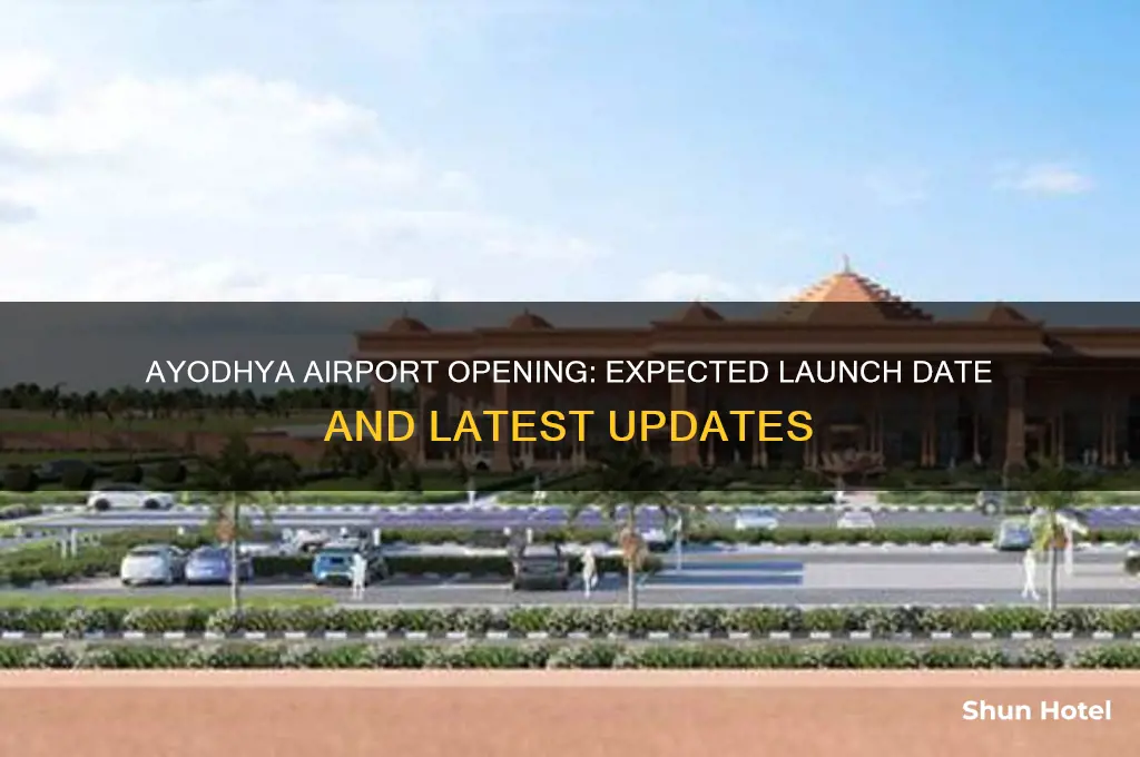 when will ayodhya airport open