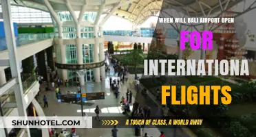 Bali Airport International Flights: When Will Travel Resume?