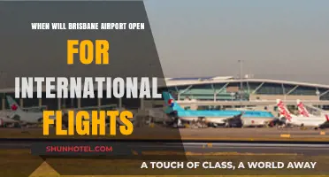 Brisbane Airport's International Flights: Expected Reopening Timeline Revealed
