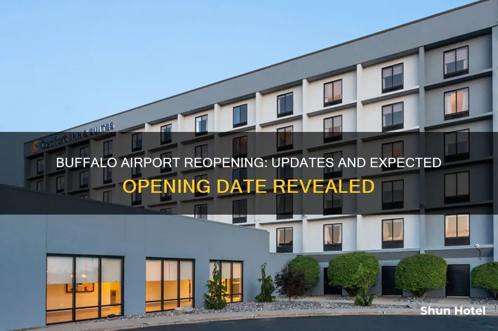 when will buffalo airport open