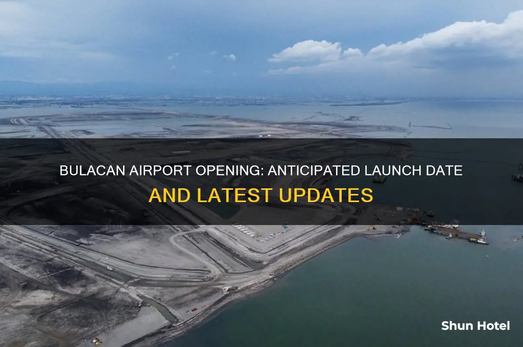 when will bulacan airport open