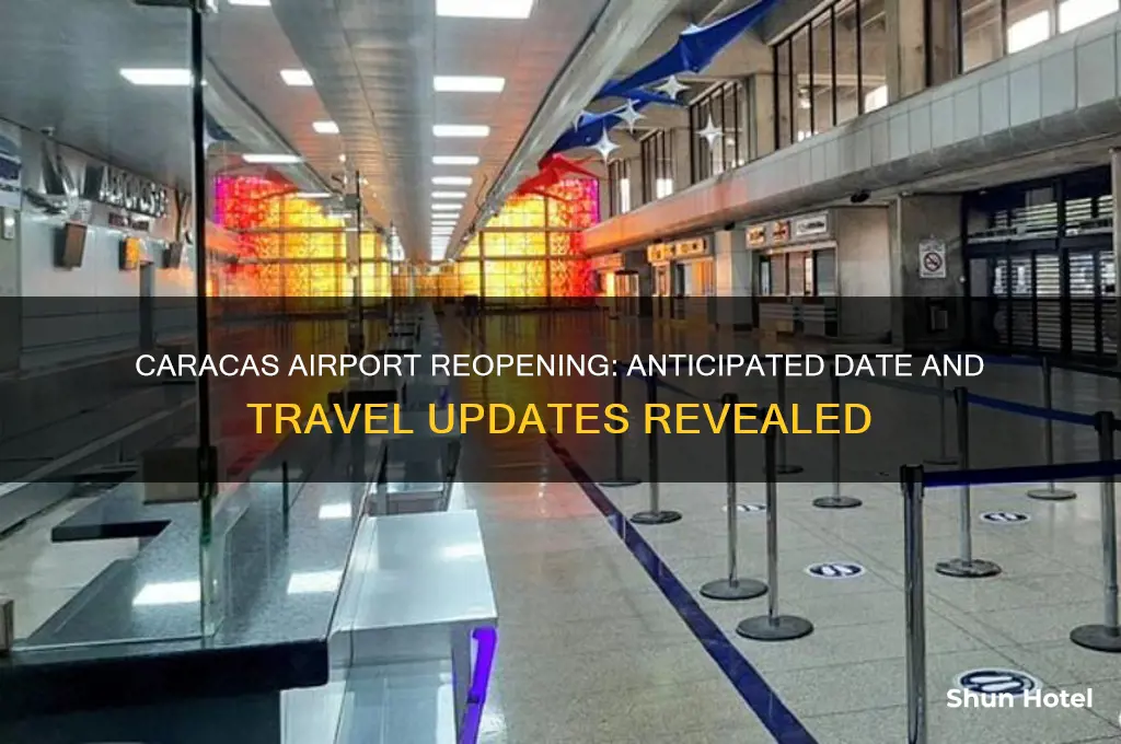 when will caracas airport open