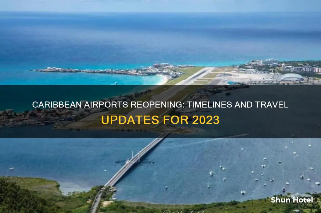 when will caribbean airports open