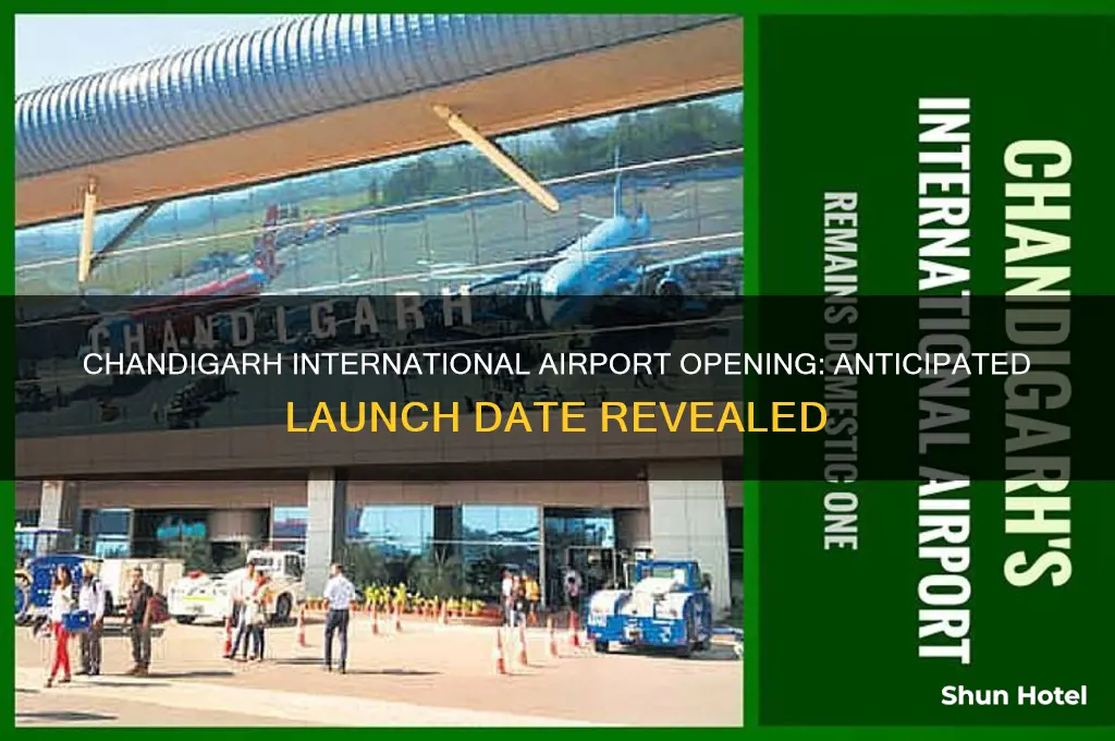 when will chandigarh international airport open