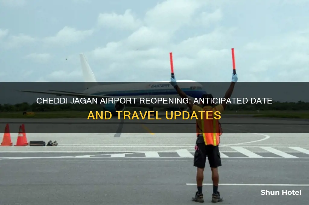 when will cheddi jagan airport open