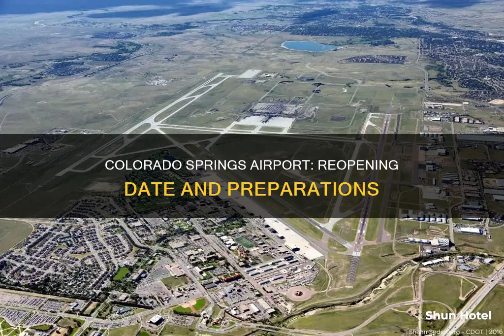 when will colorado springs airport reopen