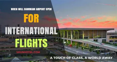 Dammam Airport's International Flights: Anticipated Opening Date Revealed