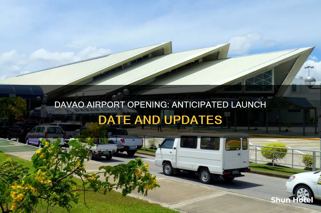 when will davao airport open