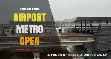 Dulles Airport Metro Opening: Anticipated Launch Date and Updates