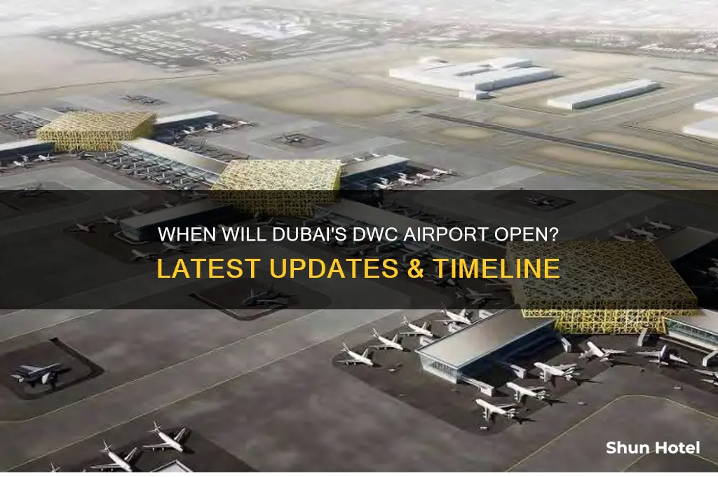 when will dwc airport open