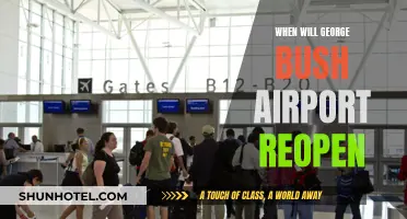 Bush Airport Reopening: When Will Gates Open Again?