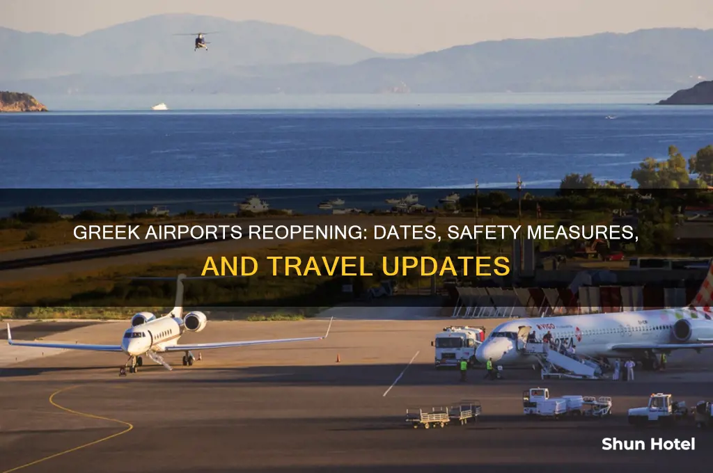when will greek airports open