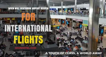 Heathrow Airport International Flights: Reopening Timeline and Updates