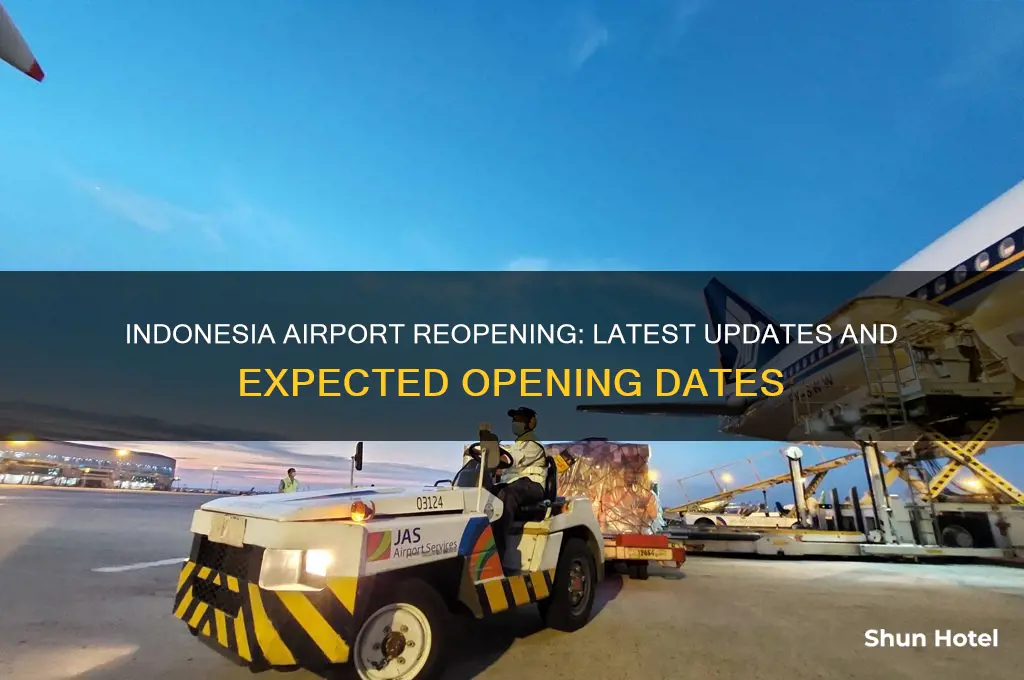 when will indonesia airport open
