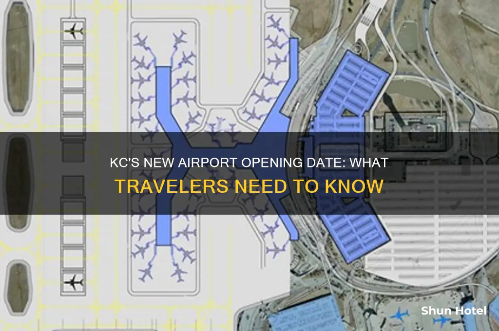 when will kc new airport open