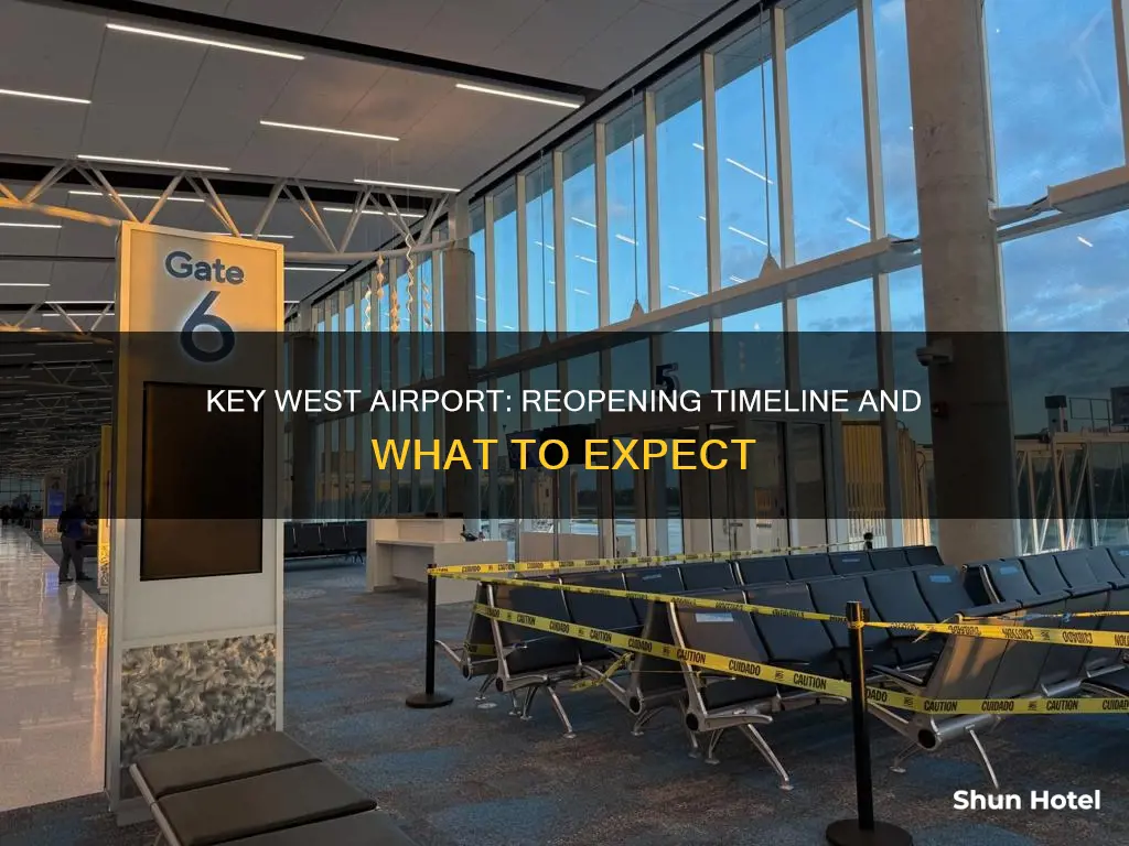 when will key west airport reopen