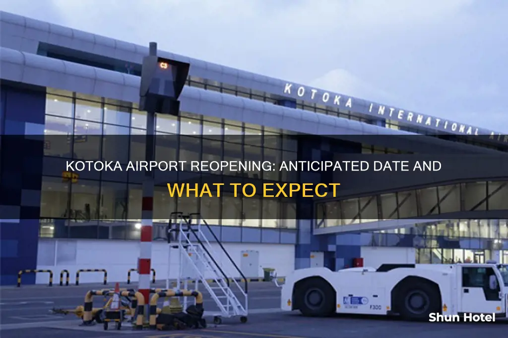 when will kotoka airport open