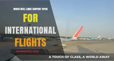 Lima Airport's International Flight Resumption: Expected Timeline and Updates
