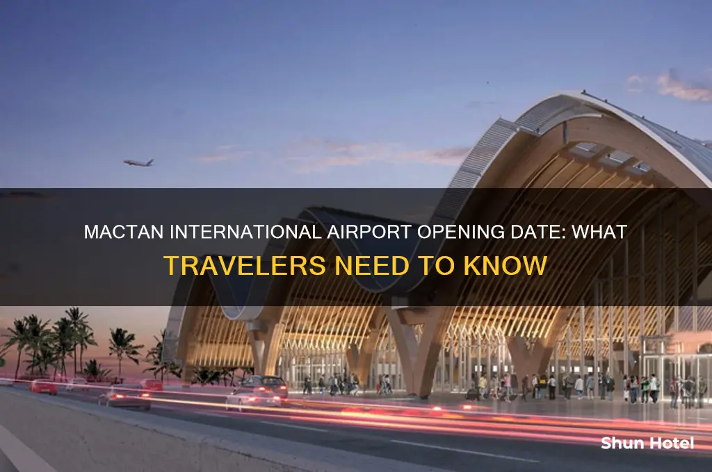 when will mactan international airport open